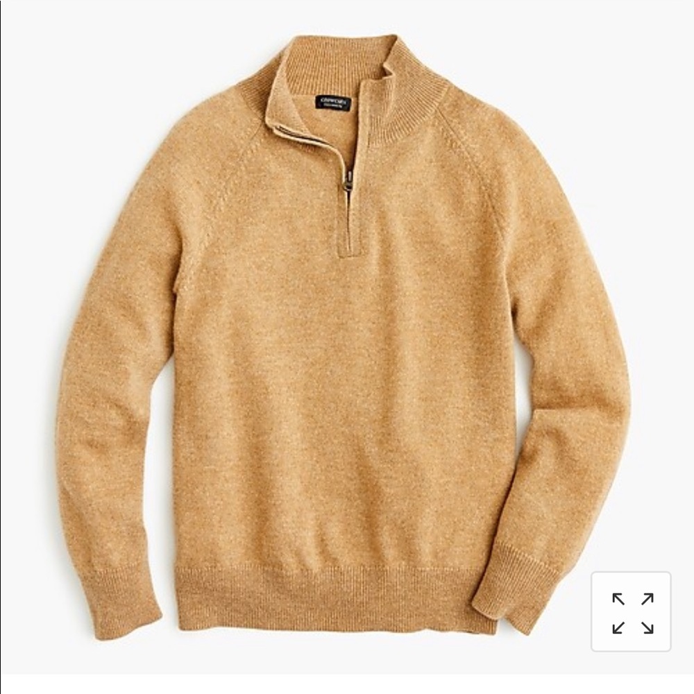 Crewcuts 1/2 zip Cashmere Sweater (3T)